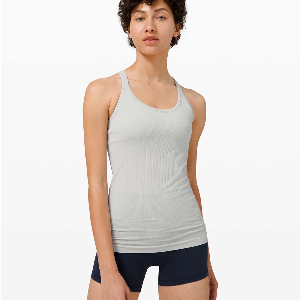 lululemon athletica Ebb to Street Tank Top in Sage Green
